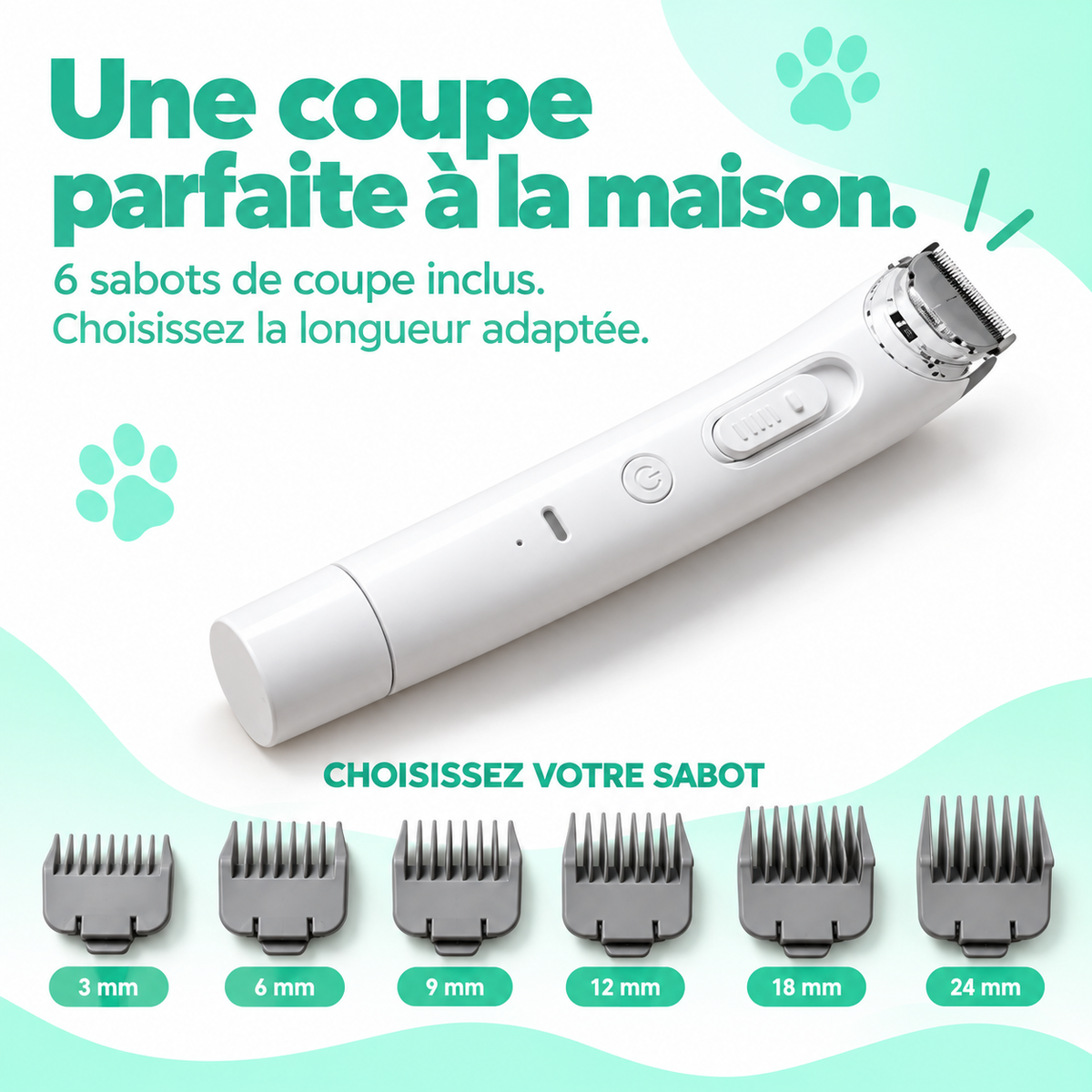 Ariaa™ - Nettoyez votre chien chez vous en 15 minutes sans qu'un seul poil ne tombe par terre